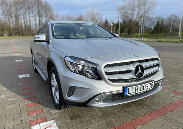 Mercedes-Benz GLA cena 92000 przebieg: 88400, rok produkcji 2017 z Lublin małe 596
